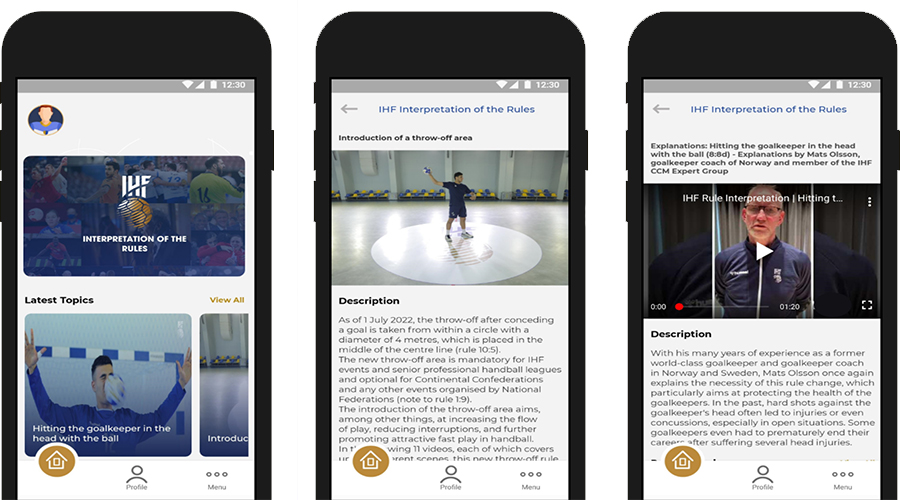 IHF New app ‘IHF Rule Interpretation’ released